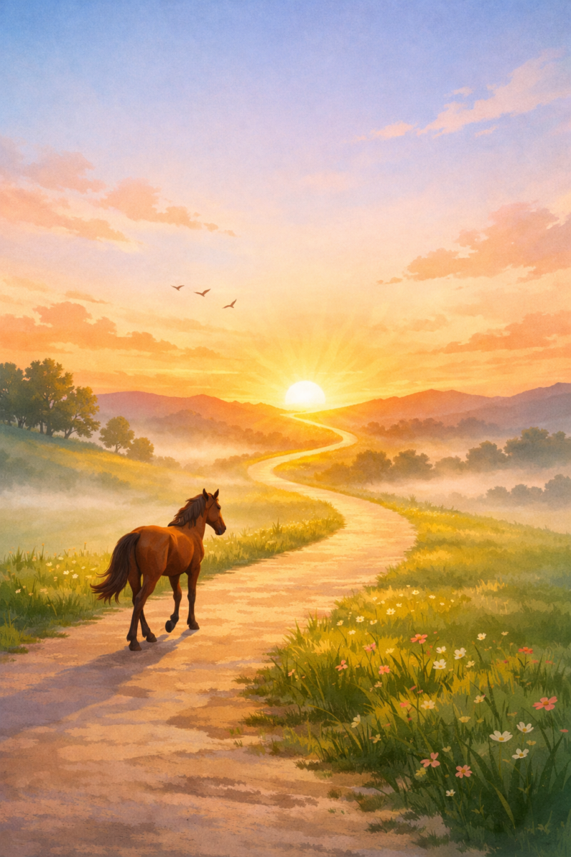 丙午の勢いに乗って、今年は一歩前へ